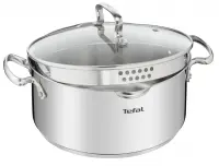 TEFAL | Duetto+ Stewpots set, 7 pcs | G719S734 | Stainless steel | Dishwasher proof | Lid included | Stainless steel – pilt 23