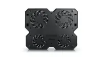 Deepcool | Multicore x6 | Notebook cooler up to 15.6" | 380X295X24mm mm | 900g g | Black – pilt 17