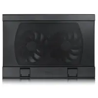 deepcool Notebook cooler WindPal , for up to 17" nb, 2x140 mm fan, USB 2.0 HUB x4 deepcool