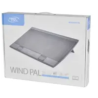 deepcool Notebook cooler WindPal , for up to 17" nb, 2x140 mm fan, USB 2.0 HUB x4 deepcool