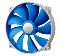 Deepcool 140mm  BLUE Ultra silent fan with PWM and  De-vibration TPE cover, with 120 mm mounting holes for case, coolers and psu deepcool