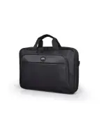PORT DESIGNS HANOI II CLAMSHELL 13/14 Briefcase, Black | PORT DESIGNS | Laptop case | HANOI II Clamshell | Notebook | Shoulder strap | Black