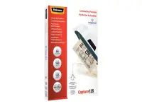 Fellowes | Laminating Pouch PREMIUM | A4 | Glossy | Thickness: 125 micron, Qty Per Pack: 100 pcs; Ideal for notices, craft materials, signage and frequently handled documents; Compatible with all laminator brands