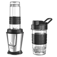 Adler | Blender | AD 4081 | Tabletop | 800 W | Jar material BPA Free Plastic | Jar capacity 0.4 + 0.57 L | Ice crushing | Black/Stainless steel – pilt 6