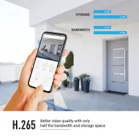 EZVIZ IP Camera CS-C3W-A0-3H2WFL 4mm, IP67, H.265 / H.264, MicroSD, max. 256 GB – pilt 4