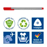 Tindipliiatsid Staedtler, pastell, 6tk – pilt 6