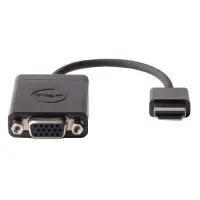 Dell | Adapter HDMI to VGA | 470-ABZX | Black | HDMI - Male | HD-15 (VGA) - Female – pilt 2