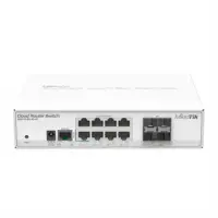 MikroTik | Switch | CRS112-8G-4S-IN | Managed L3 | Desktop | 1 Gbps (RJ-45) ports quantity 8 | SFP ports quantity 4 | 12 month(s)