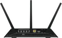 Netgear Nighthawk Router R7000-100PES  802.11ac, 600+1300 Mbit/s, 10/100/1000 Mbit/s, Ethernet LAN (RJ-45) ports 4, Antenna type 3xExternal, USB ports quantity 1xUSB 3.0/1xUSB 2.0