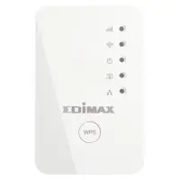 Edimax Extender/Access Point/Brigde  EW-7438RPn Mini 802.11n, 2.4GHz, 300 Mbit/s, 10/100 Mbit/s, Ethernet LAN (RJ-45) ports 1, Antenna type 2xInternal