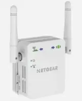 Netgear Extender WN3000RP-200PES 802.11n, 2.4GHz, 300 Mbit/s, 10/100 Mbit/s, Ethernet LAN (RJ-45) ports 1, Antenna type 2xExternal