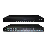 D-Link DKVM-IP8 KVM(Keyboard/Video/Mouse) over IP Switch, Port RJ-45 10/100BASE-TX Ethernet  Port RS-232 DB 9   Port USB 2.0 Type B, DC power adapter 5 V 2.5 A W