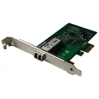 D-LINK DGE-560SX/LC, Managed Gigabit Fiber PCI-Express NIC 1-port 850nm Duplex LC Fiber Optical connector (IEEE 802.3z), Full-Duplex, PCI Express x1 (2.1) 802.3x Flow Control, 802.1Q VLAN tagging, 802.1p, 802.3ad Link Aggregation, SNMP v1 Support ACPI 2.0