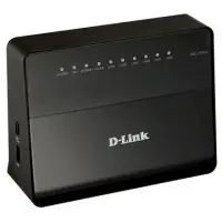 D-Link ADSL2+ Router DSL-2750U/RA 802.11n, 10/100 Mbit/s, Ethernet LAN (RJ-45) ports 4, via optional USB adapter, Antenna type 2xExternal, 1xUSB 2.0, 1xADSL port for RJ-11