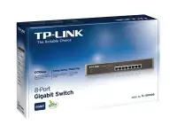 TP-LINK | 8-Port Gigabit Switch | TL-SG1008 | Unmanaged | Desktop/Rackmountable