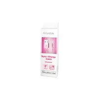 ADATA Sync and Charging Cable, USB A, Lightning, 1 m, Rose Gold