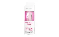 ADATA Sync and Charging Cable, USB A, Lightning, 1 m, Rose Gold