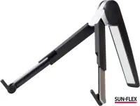 Sülearvuti alus SUN-FLEX®GRAVITY STAND, metall, must / hõbedane värv