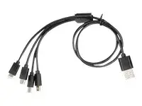 IBOX USB MULTI 4 IN 1 CABLE