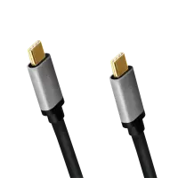 Logilink | USB 2.0 Type-C | C/M to C/M, PD3, alu | CUA0106 USB 2.0 Type-C cable | USB-C (male) | USB-C (male)