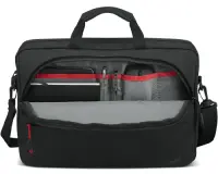 Lenovo | Essential | ThinkPad Essential 15.6" Topload (Sustainable & Eco-friendly, made with recycled PET: Total 7.5% Exterior: 24%) | Fits up to size 16 " | Topload | Shoulder strap | Black