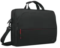 Lenovo | Essential | ThinkPad Essential 15.6" Topload (Sustainable & Eco-friendly, made with recycled PET: Total 7.5% Exterior: 24%) | Fits up to size 16 " | Topload | Shoulder strap | Black – pilt 4