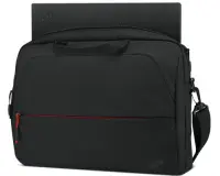 Lenovo | Essential | ThinkPad Essential 15.6" Topload (Sustainable & Eco-friendly, made with recycled PET: Total 7.5% Exterior: 24%) | Fits up to size 16 " | Topload | Shoulder strap | Black – pilt 10