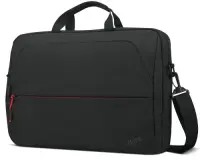 Lenovo | Essential | ThinkPad Essential 15.6" Topload (Sustainable & Eco-friendly, made with recycled PET: Total 7.5% Exterior: 24%) | Fits up to size 16 " | Topload | Shoulder strap | Black – pilt 12