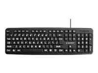 GEMBIRD Standard keyboard KB-US-103