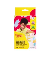 Guaššvärvid JOVI, pastell, 6 tk + pintsel – pilt 2