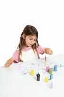Guaššvärvid JOVI , pastell, 6tk + pintsel – pilt 5