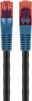 Goobay | CAT 6 Outdoor-patch cable, U/UTP | 94393 | Black RJ45 male (8P8C) | RJ45 male (8P8C) – pilt 2