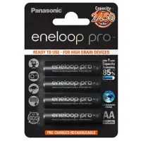 Panasonic eneloop AA/HR6, 2500 mAh, Rechargeable Batteries Ni-MH, 4 pc(s), Ready to use