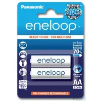 Panasonic eneloop AA/HR6, 1900 mAh, Rechargeable Batteries Ni-MH, 2 pc(s), Ready to use