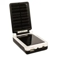 Camelion Solar Charger SBC-3001 2x or 4x AA/2 AAA, USB Charger, Power Supply, Battery Tester