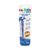 Tindipliiats, kustutatav, CARIOCA OOPS Retractable, 1 tk, sinine, blisterpakend