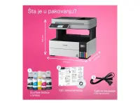 Epson | Multifunctional printer | EcoTank L6490 | Inkjet | Colour | 4-in-1 | Wi-Fi | Black and white