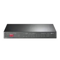 TP-LINK | 10-Port Gigabit Easy Smart Switch with 8-Port PoE+ | TL-SG1210MP | Unmanaged | Desktop | Power supply type External – pilt 7