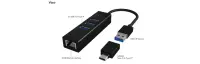 Raidsonic | 4 Port Hub with USB 3.0 Type-A, Type-C, Gigabit LAN | Icy Box IB-HUB1419-LAN – pilt 4