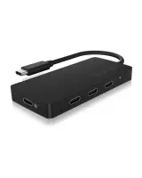ICY BOX IB-HUB1429-CPD USB 3.2 Gen 2 (3.1 Gen 2) Type-C 10000 Mbit/s Must – pilt 2