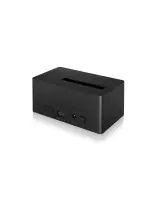 ICY BOX IB-1121-C31 USB 3.2 Gen 2 (3.1 Gen 2) Type-C Söehall, Must – pilt 3