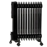 Camry | Heater | CR 7813 | Oil Filled Radiator | 2500 W | Number of power levels 3 | Black – pilt 6