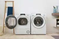 Candy | Dryer Machine | ROE H9A2TCEX-S | Energy efficiency class A++ | Front loading | 9 kg | Heat pump | Big Digit | Depth 58.5 cm | Wi-Fi | White – pilt 3