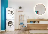 Candy | Dryer Machine | ROE H9A2TCEX-S | Energy efficiency class A++ | Front loading | 9 kg | Heat pump | Big Digit | Depth 58.5 cm | Wi-Fi | White – pilt 8
