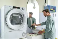 Candy | Dryer Machine | ROE H9A2TCEX-S | Energy efficiency class A++ | Front loading | 9 kg | Heat pump | Big Digit | Depth 58.5 cm | Wi-Fi | White – pilt 14