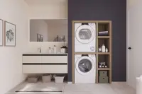 Candy | Dryer Machine | ROE H9A2TCEX-S | Energy efficiency class A++ | Front loading | 9 kg | Heat pump | Big Digit | Depth 58.5 cm | Wi-Fi | White – pilt 15