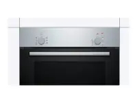 Bosch | Oven | HBF010BR1S | 66 L | A | Multifunctional | Manual | Knobs | Height 59.5 cm | Width 59.4 cm | Stainless steel
