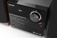 Sharp XL-B512(BR) Hi-Fi Micro System, CD/FM/USB/Bluetooth v5.0, 45W, Brown | Sharp | Hi-Fi Micro System | XL-B512(BR) | Brown | USB port | AUX in | Bluetooth | CD player | FM radio | Wireless connection – pilt 9