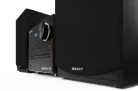 Sharp XL-B517D(BK) Hi-Fi Micro System, CD/FM/USB/Bluetooth v5.0, Aux-in, 45W, Black | Sharp | Hi-Fi Micro System | XL-B517D(BK) | Black | USB port | AUX in | Bluetooth | CD player | FM radio | Wireless connection – pilt 27