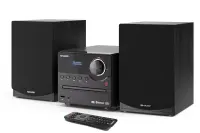 Sharp XL-B517D(BK) Hi-Fi Micro System, CD/FM/USB/Bluetooth v5.0, Aux-in, 45W, Black | Sharp | Hi-Fi Micro System | XL-B517D(BK) | Black | USB port | AUX in | Bluetooth | CD player | FM radio | Wireless connection – pilt 20